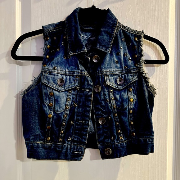 Blue Jean studded vest - Picture 1 of 1